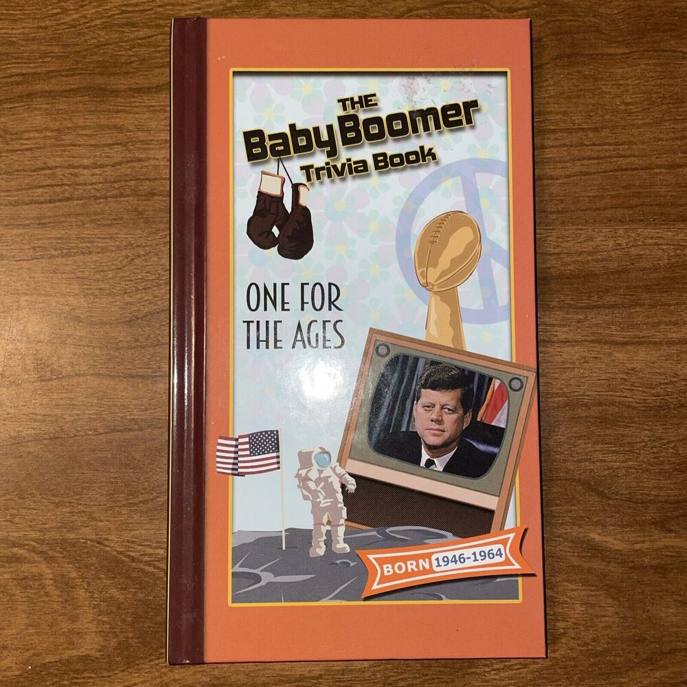 The Baby Boomer Trivia Book - Hardcover By Russ Edwards 2020
